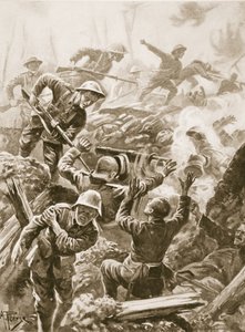 Le sergent R. Downie attaque et tue une équipe de canon, et capture le canon